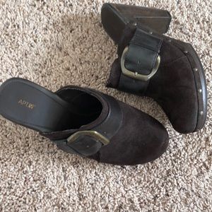 Brown Clogs